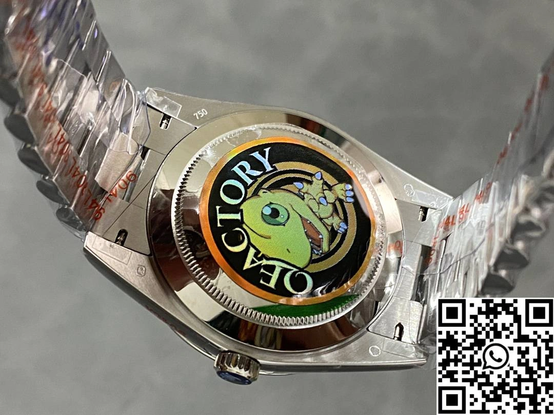 Rolex Day Date 228239-0076 QF Factory v5 Tungsten Steel Deep Blue Dial Practical 918