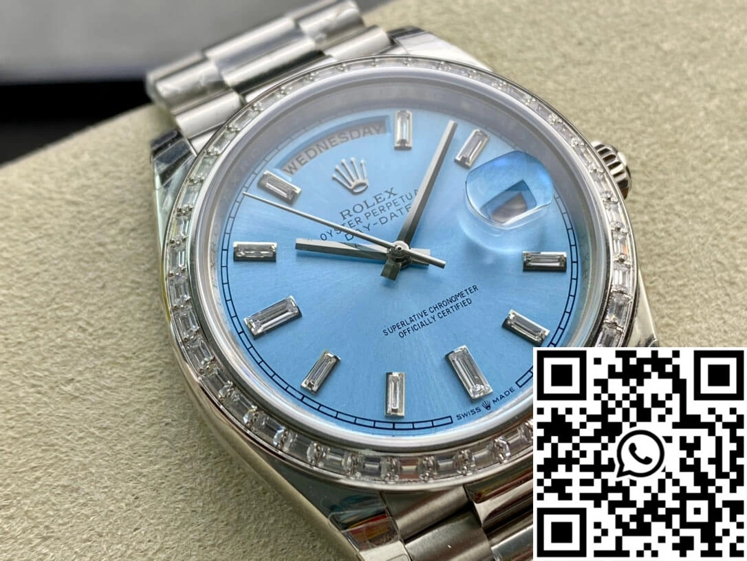 WellDesigned Rolex Day Date 228396TBR EW Factory Diamond Case 927