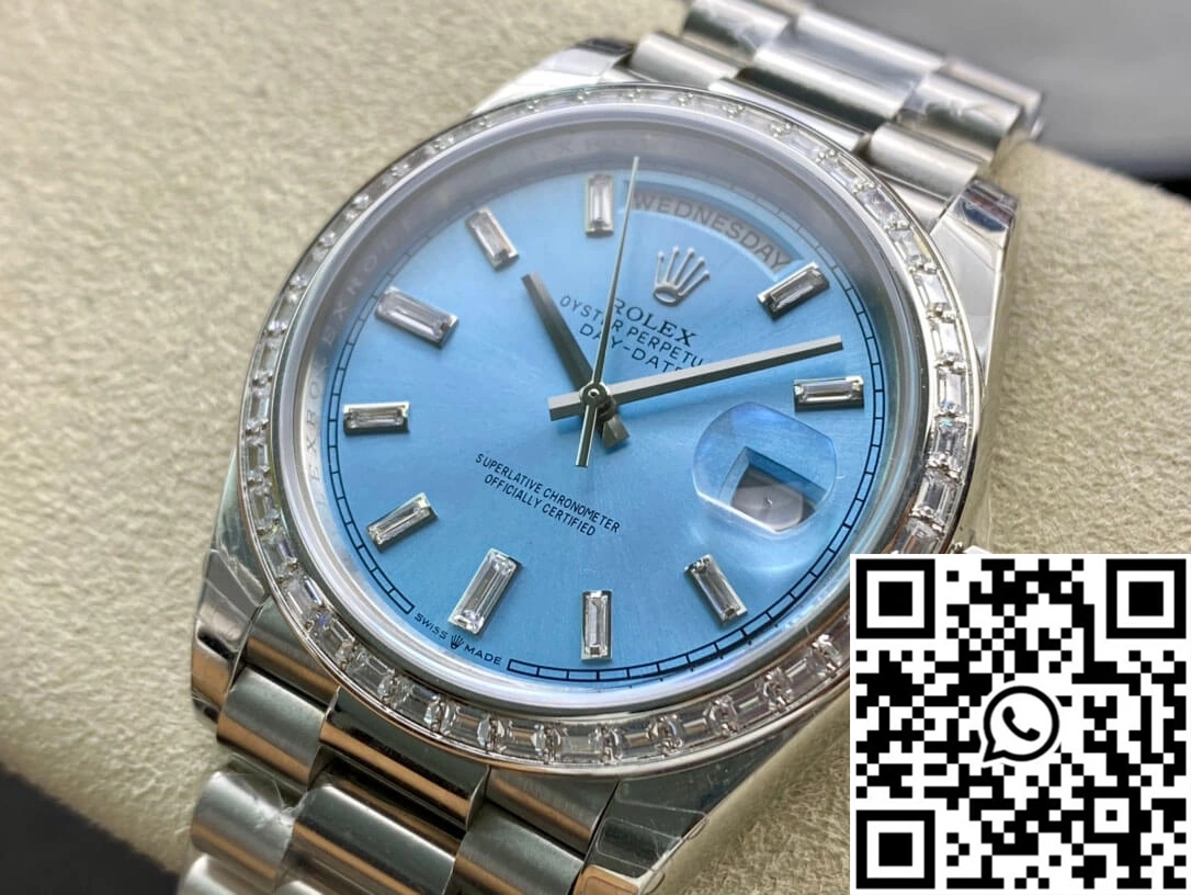 WellDesigned Rolex Day Date 228396TBR EW Factory Diamond Case 927