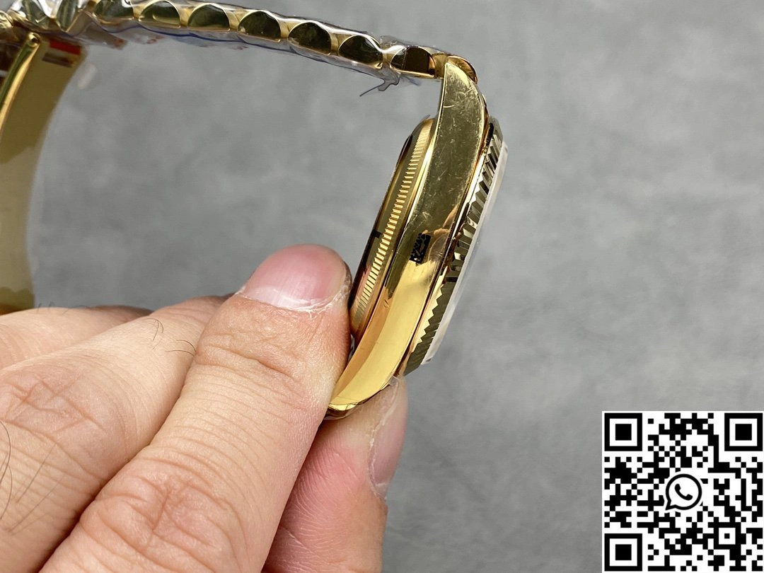 Sophisticated Rolex Day Date 36mm M128238-0045 QF Factory v5 Tungsten Steel Yellow Gold Gold Dial 1007