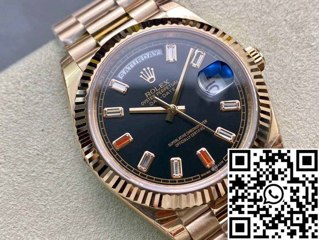 Rolex Day Date 40MM EW Factory Black Dial SportInspired 997