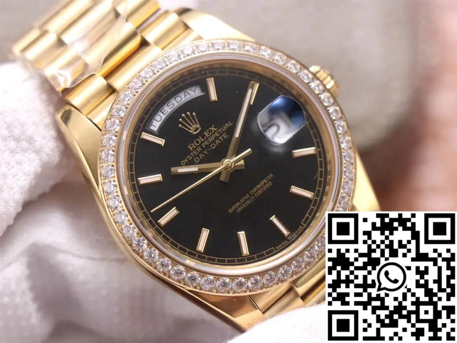 Rolex Day Date 40MM EW Factory Yellow Gold Diamond Efficient 995