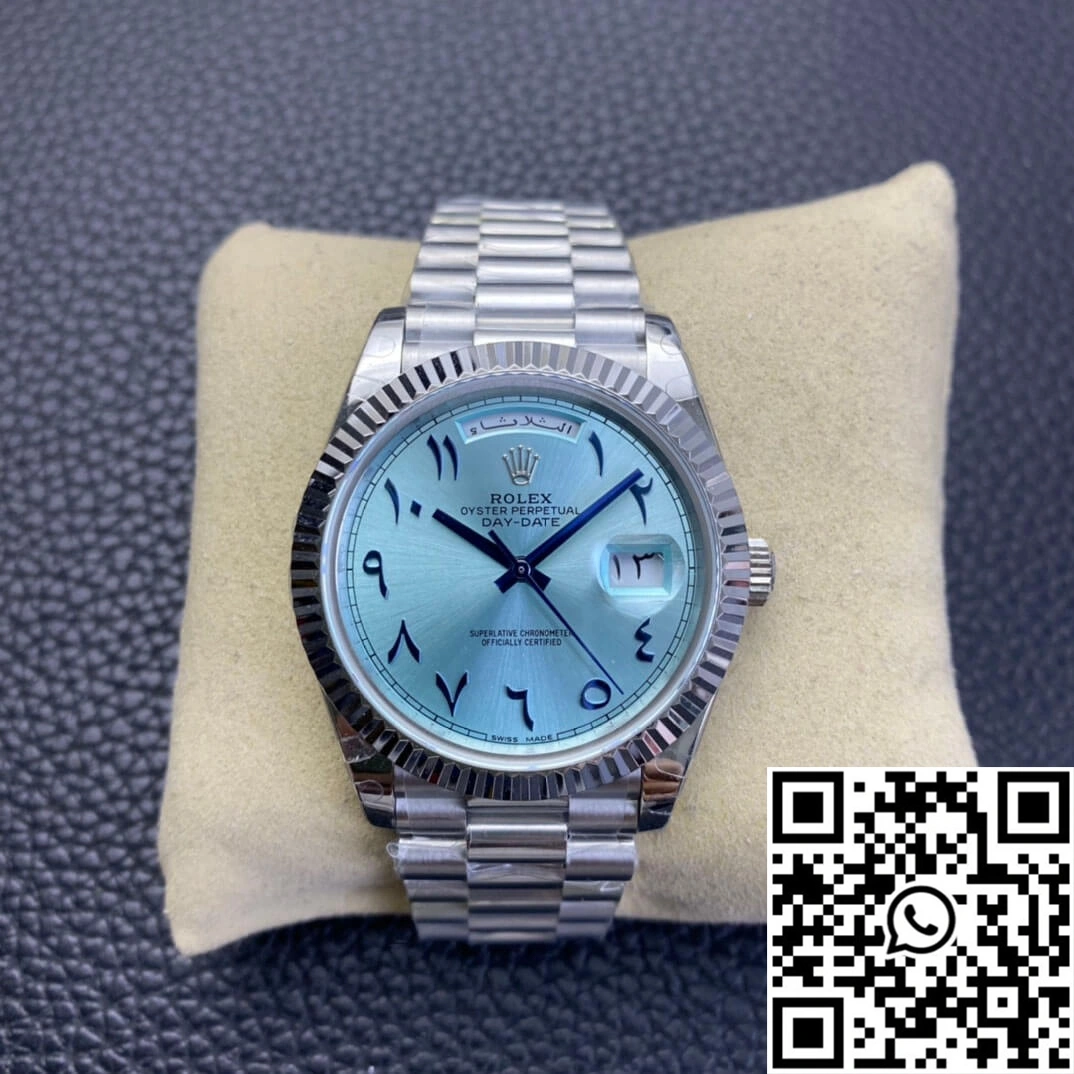 Rolex Day Date BP Factory Middle East Customization Ice Blue Dial BestValue 932