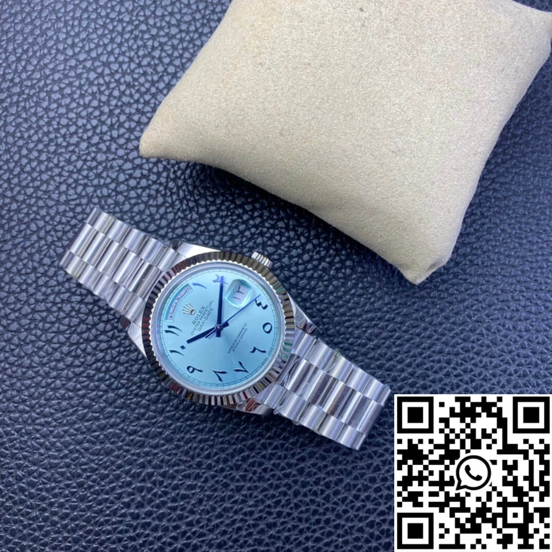 Rolex Day Date BP Factory Middle East Customization Ice Blue Dial BestValue 932