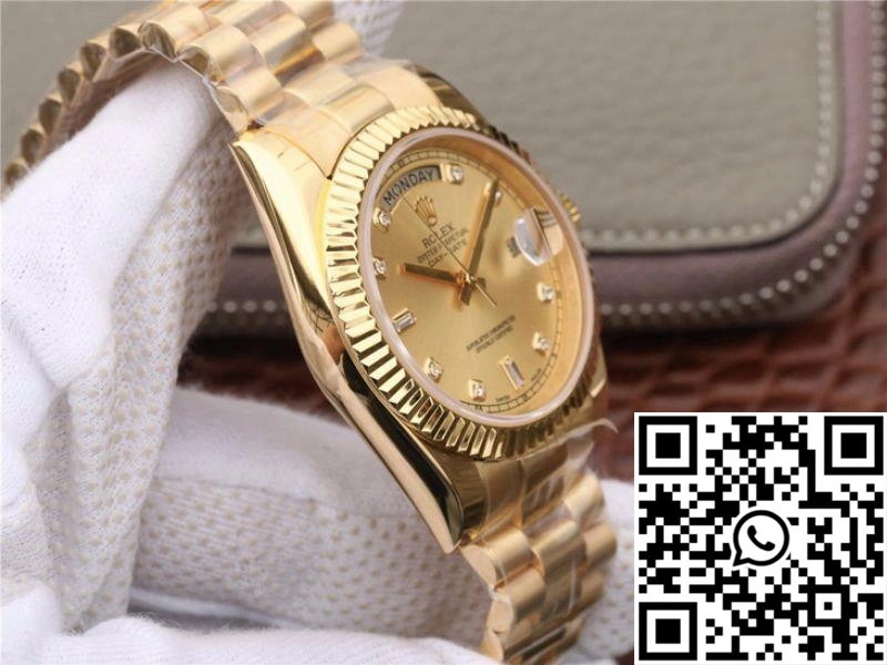 Rolex Day-Date II 218238 40MM EW Factory 18K Yellow Gold Dial Elegant 988