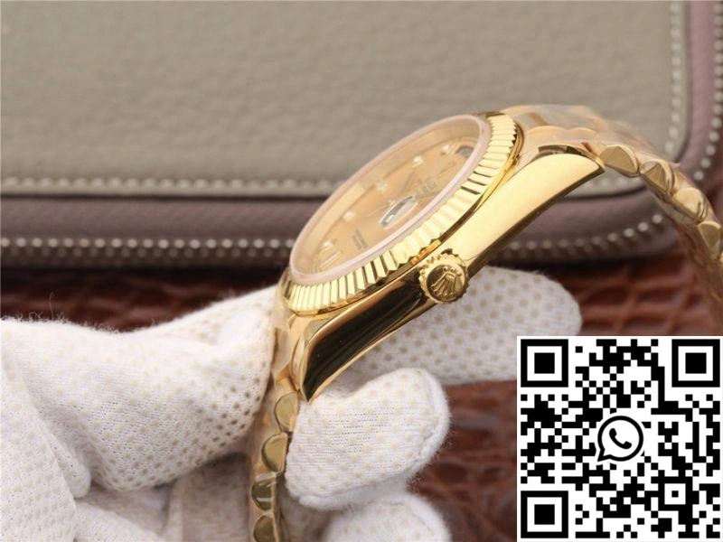 Rolex Day-Date II 218238 40MM EW Factory 18K Yellow Gold Dial Elegant 988