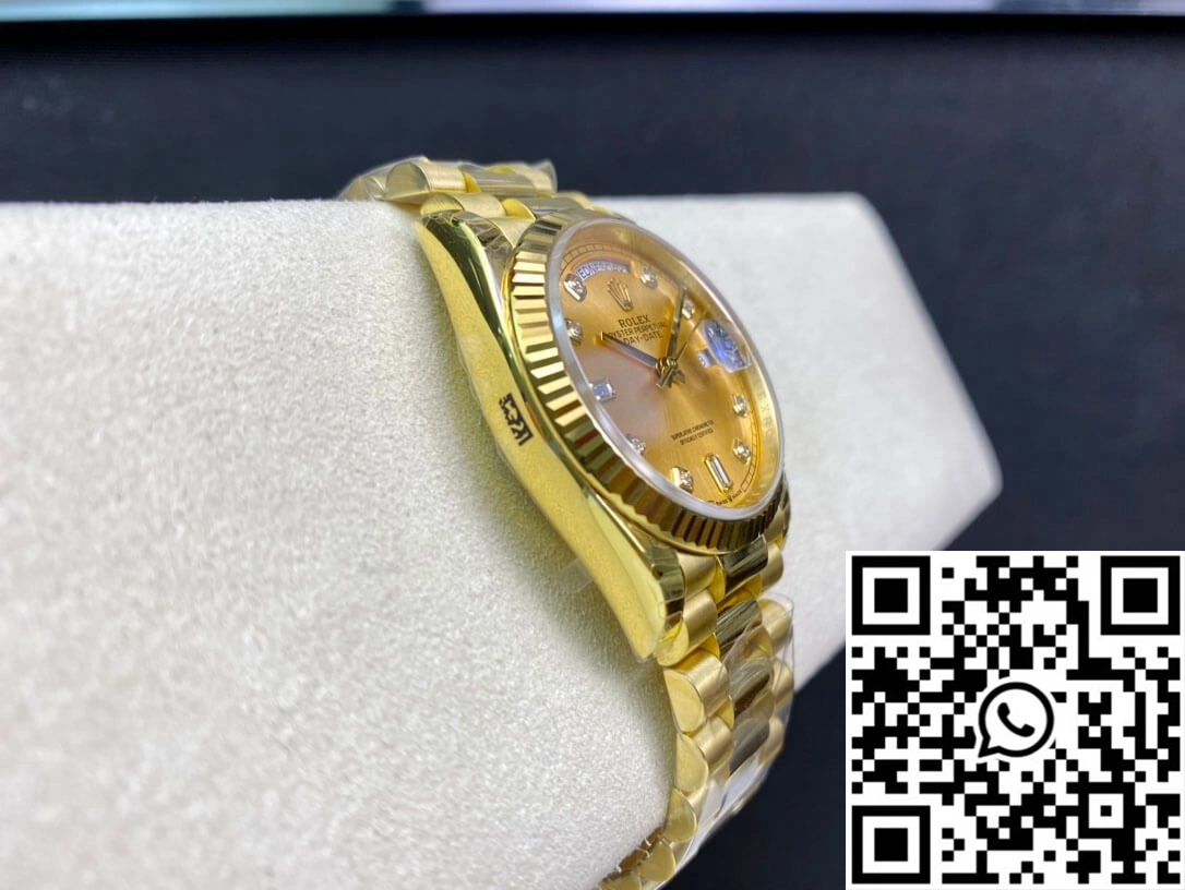 Rolex Day-Date M128238-0008 Yellow Gold EW Factory Champagne Dial Efficient 1019