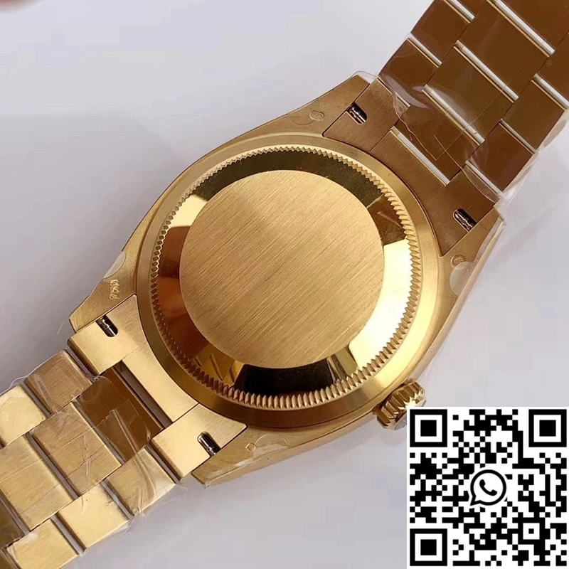 Colorful Rolex Day-Date M128238-0045 Yellow Gold EW Factory Champagne Dial 981
