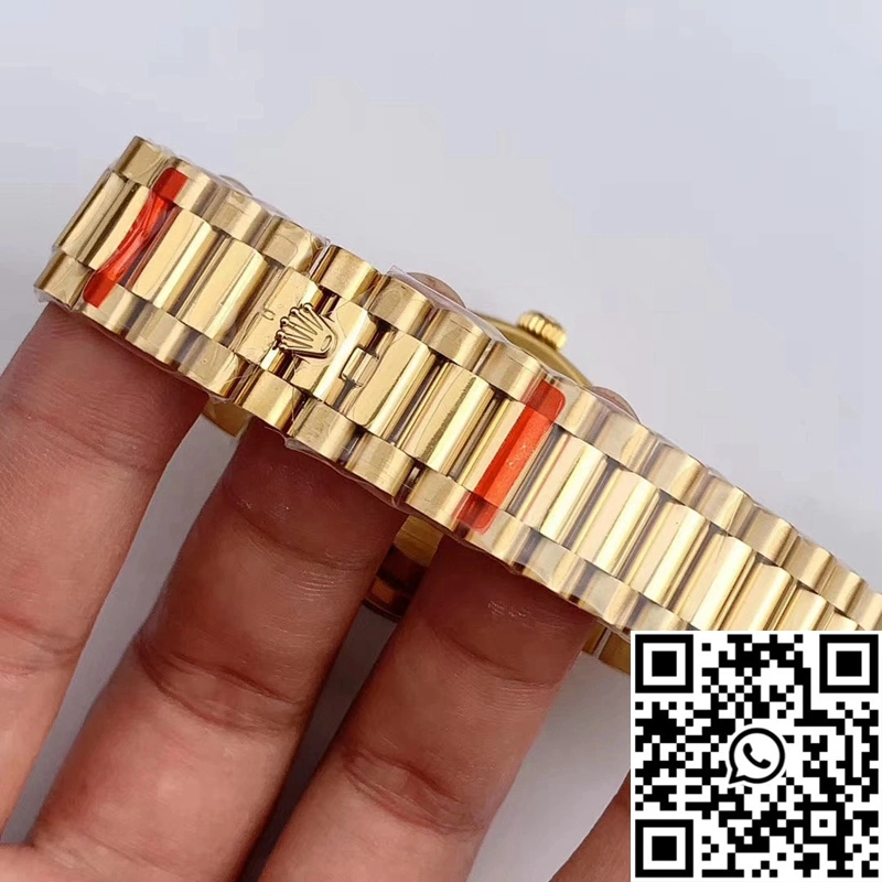 Colorful Rolex Day-Date M128238-0045 Yellow Gold EW Factory Champagne Dial 981