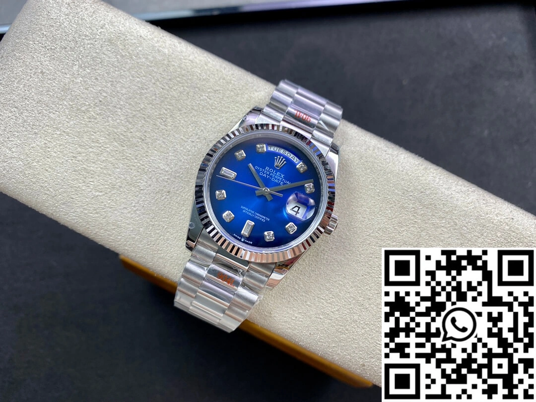 Stylish Rolex Day Date M128239-0023 36MM GM Factory Blue Dial 949