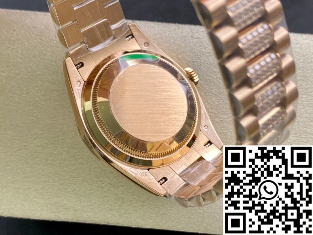 Breathable Rolex Day Date M128345RBR-0020 EW Factory Rose Gold 1027