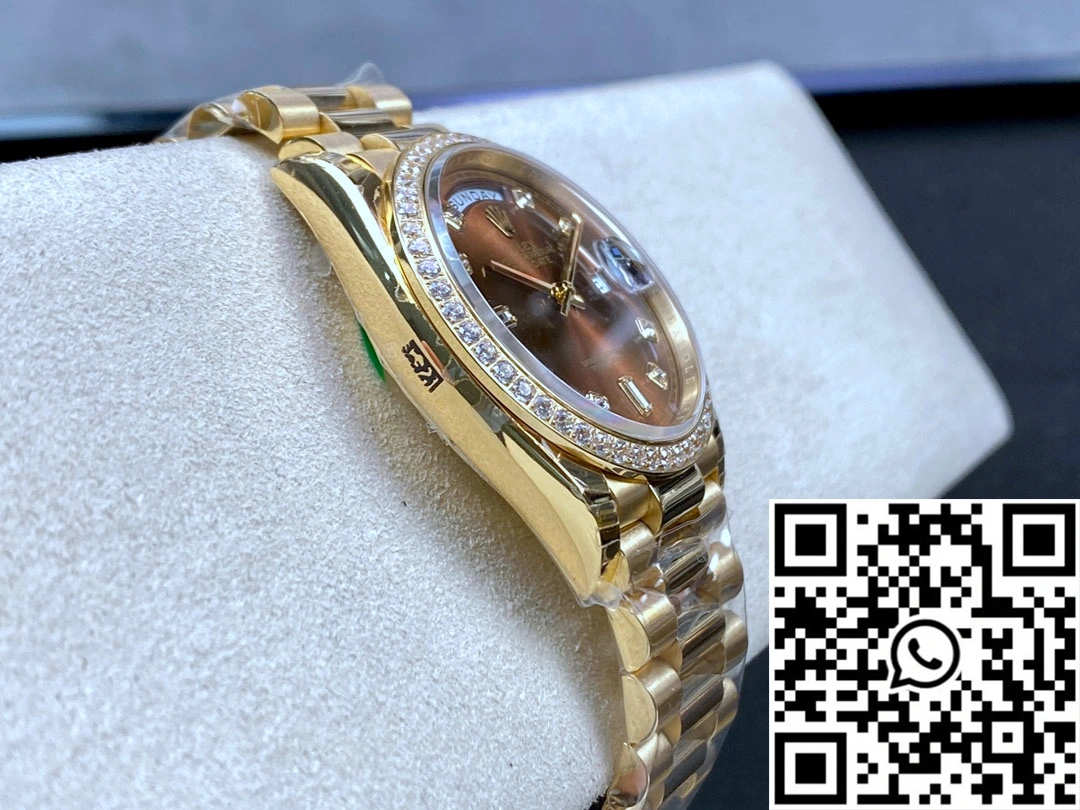 ModernLook Rolex Day Date M128348RBR-0005 EW Factory Brown Dial 895