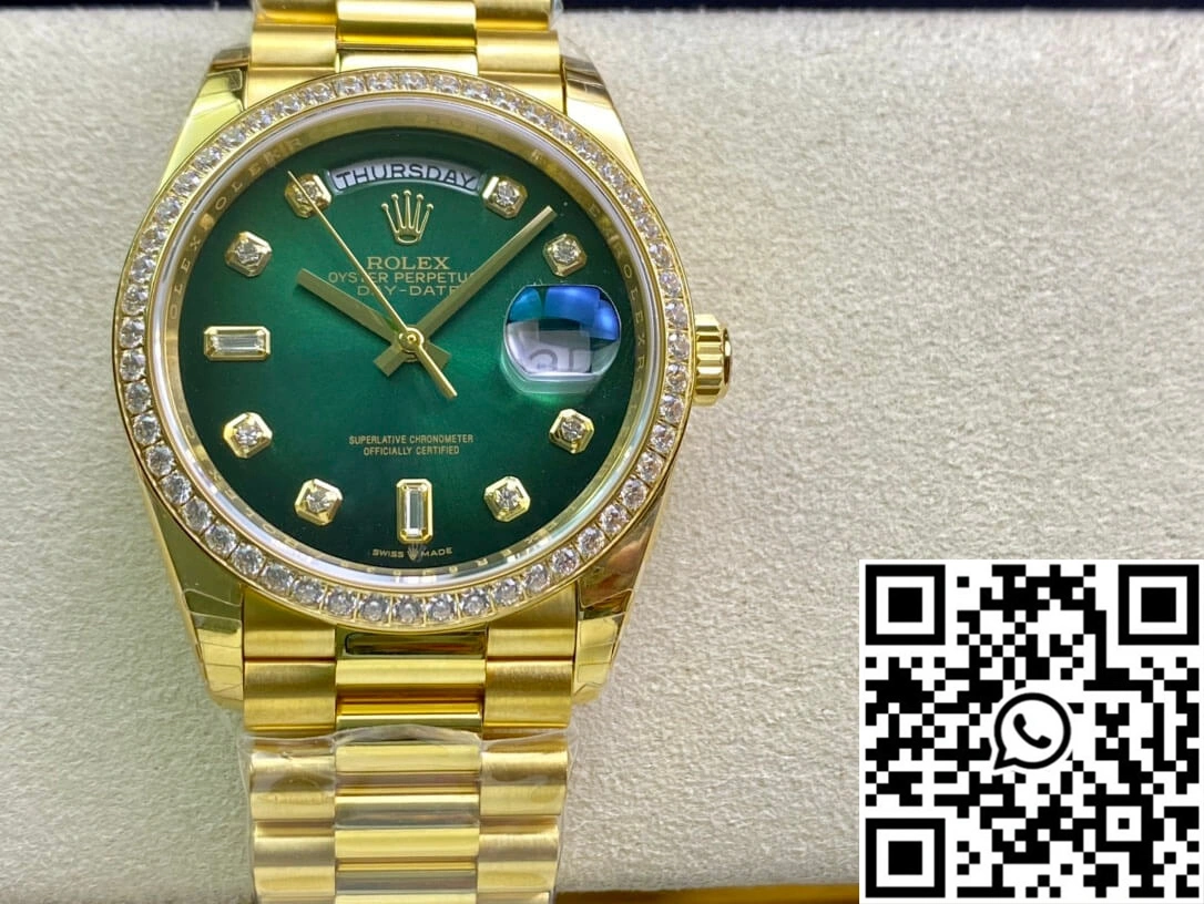 Supportive Rolex Day Date M128348RBR-0035 EW Factory Yellow Gold 959