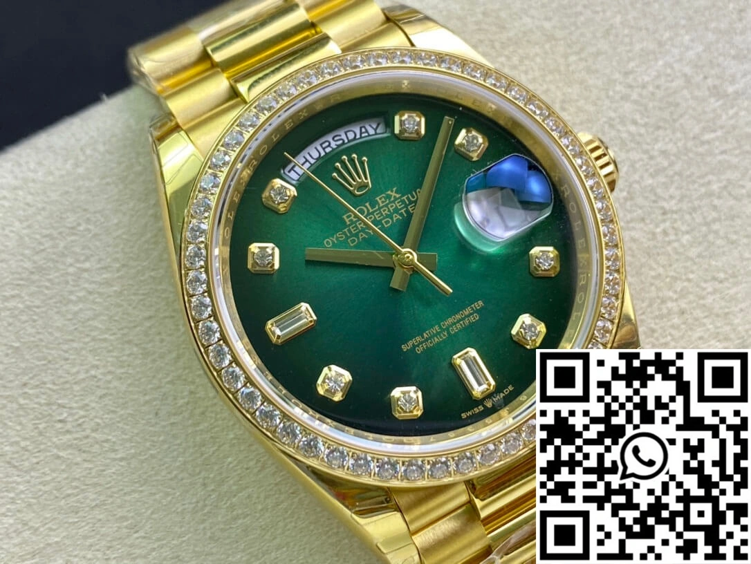 Supportive Rolex Day Date M128348RBR-0035 EW Factory Yellow Gold 959