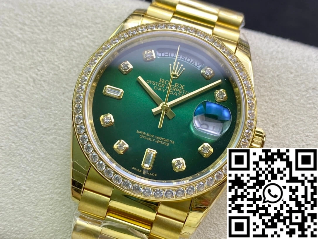 Supportive Rolex Day Date M128348RBR-0035 EW Factory Yellow Gold 959