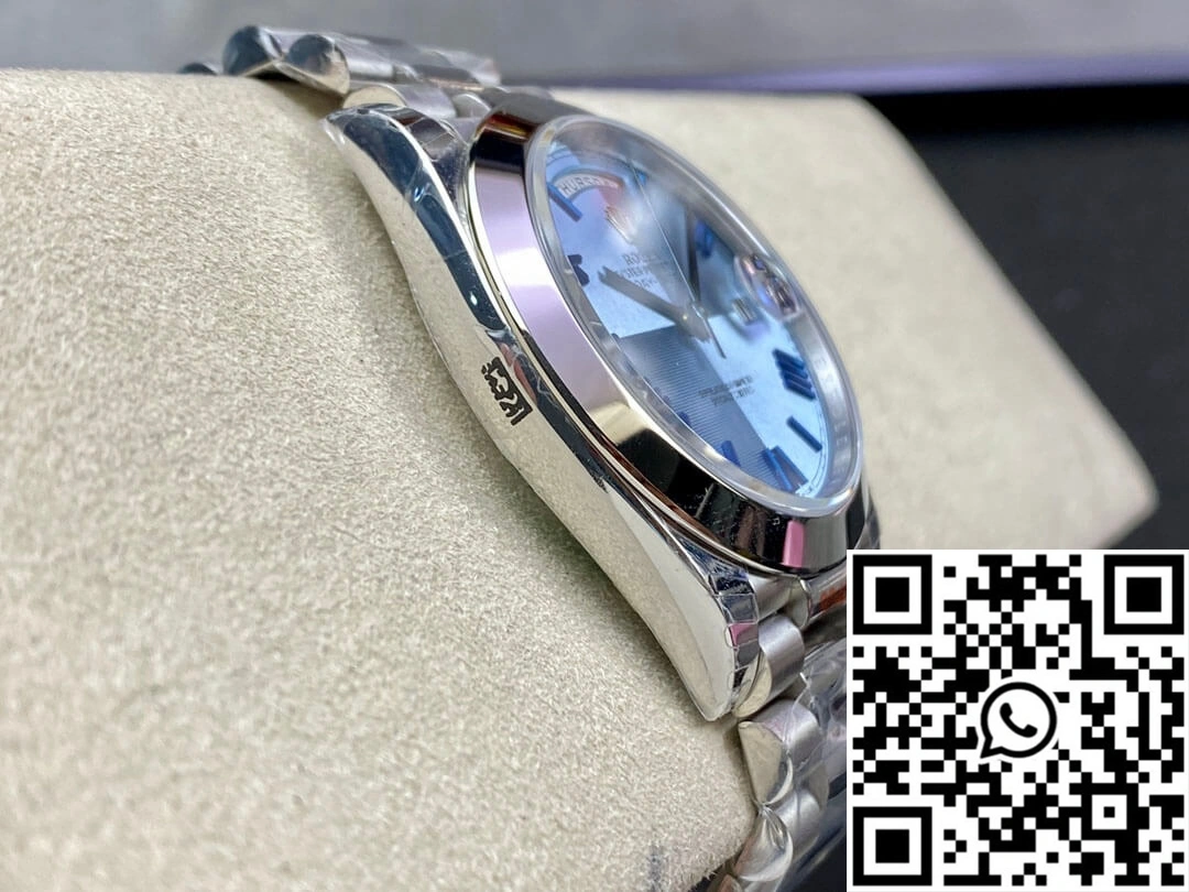 Original Rolex Day Date M228206-0001 EW Factory Blue Dial 958