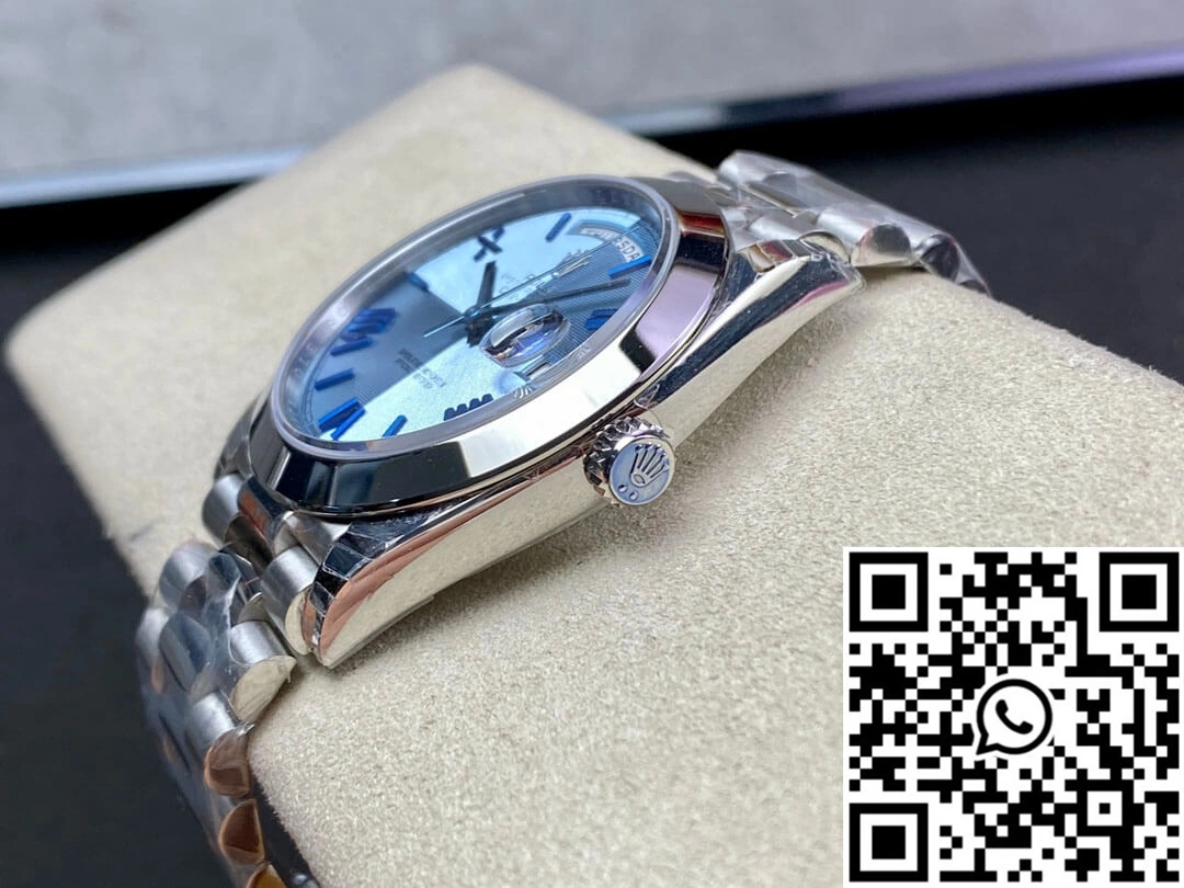 Original Rolex Day Date M228206-0001 EW Factory Blue Dial 958