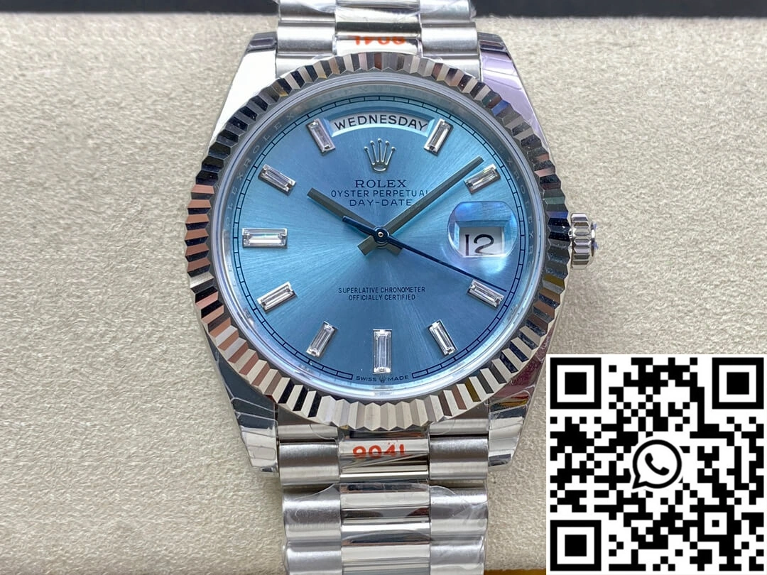 Functional Rolex Day Date M228236-0006 EW Factory Diamond-set Dial 952