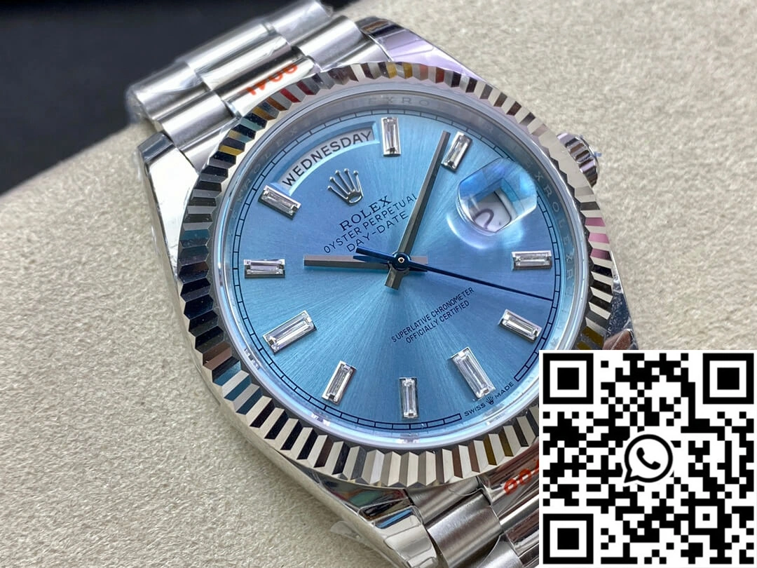 Functional Rolex Day Date M228236-0006 EW Factory Diamond-set Dial 952