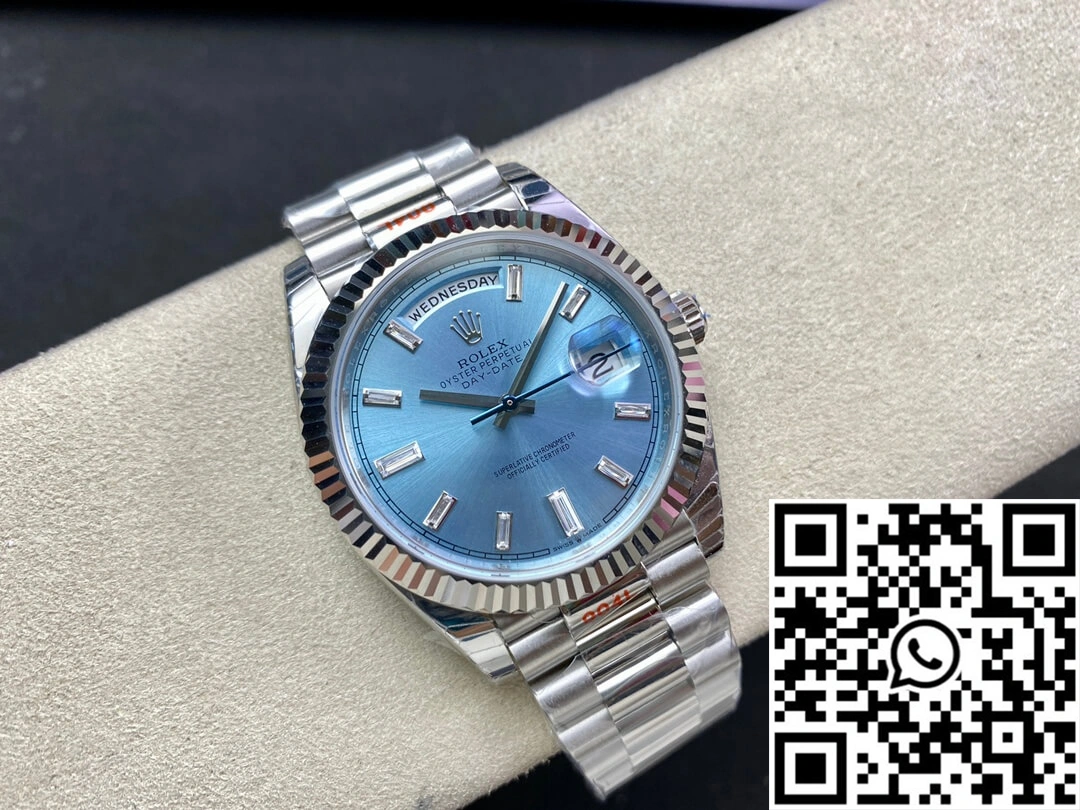 Functional Rolex Day Date M228236-0006 EW Factory Diamond-set Dial 952