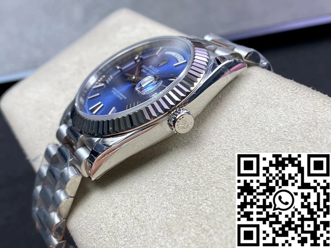Attractive Rolex Day Date M228236-0007 EW Factory Blue Dial 978