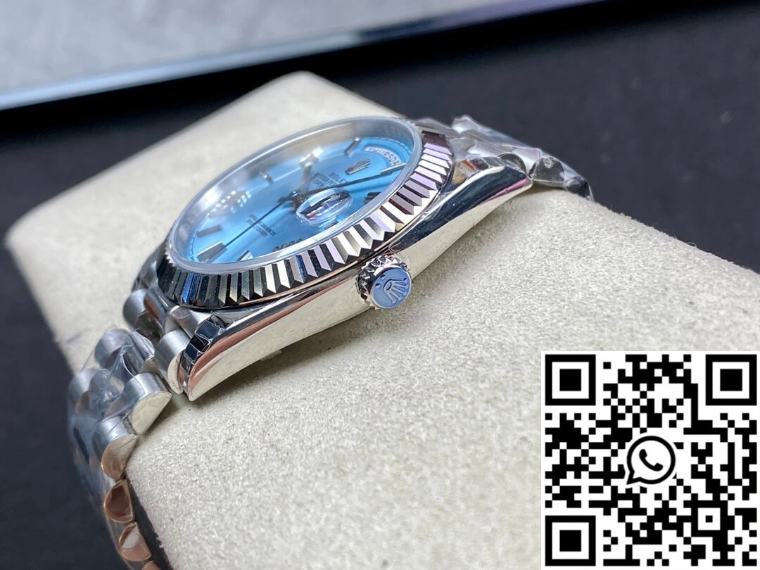 Flexible Rolex Day Date M228236-0012 EW Factory Blue Dial 939