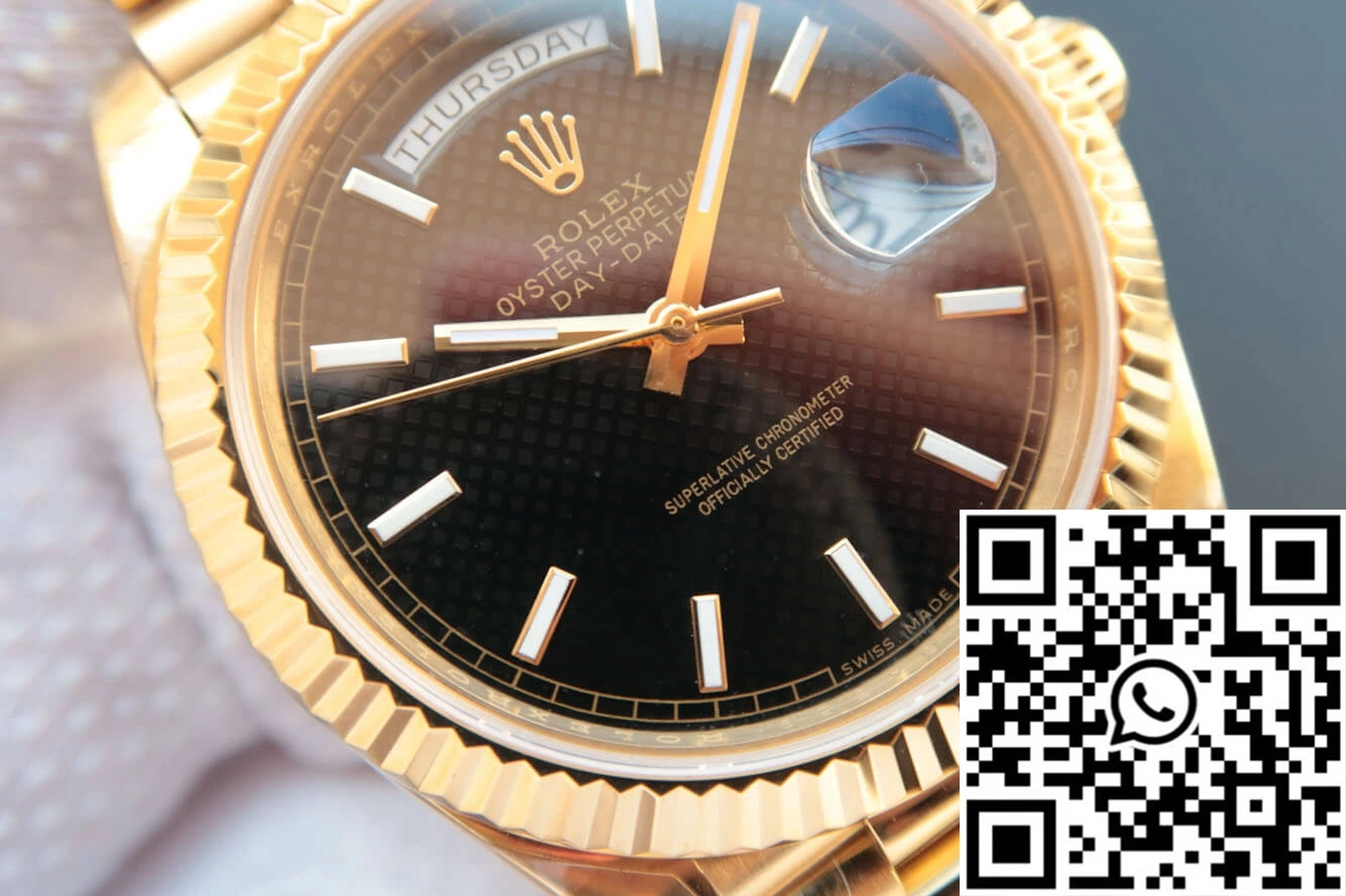 Rolex Day Date M228238-0004 EW Factory Yellow Gold Minimalist 953
