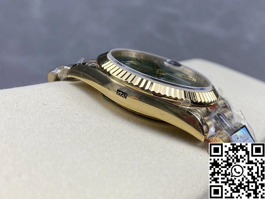 Rolex Day Date M228238-0061 QF Factory v5 Tungsten Steel Green Dial Contemporary 1003