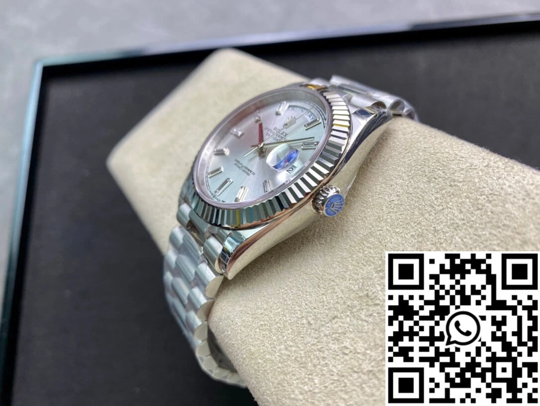 MultiPurpose Rolex Day Date M228239-0003 EW Factory Silver Dial 1018