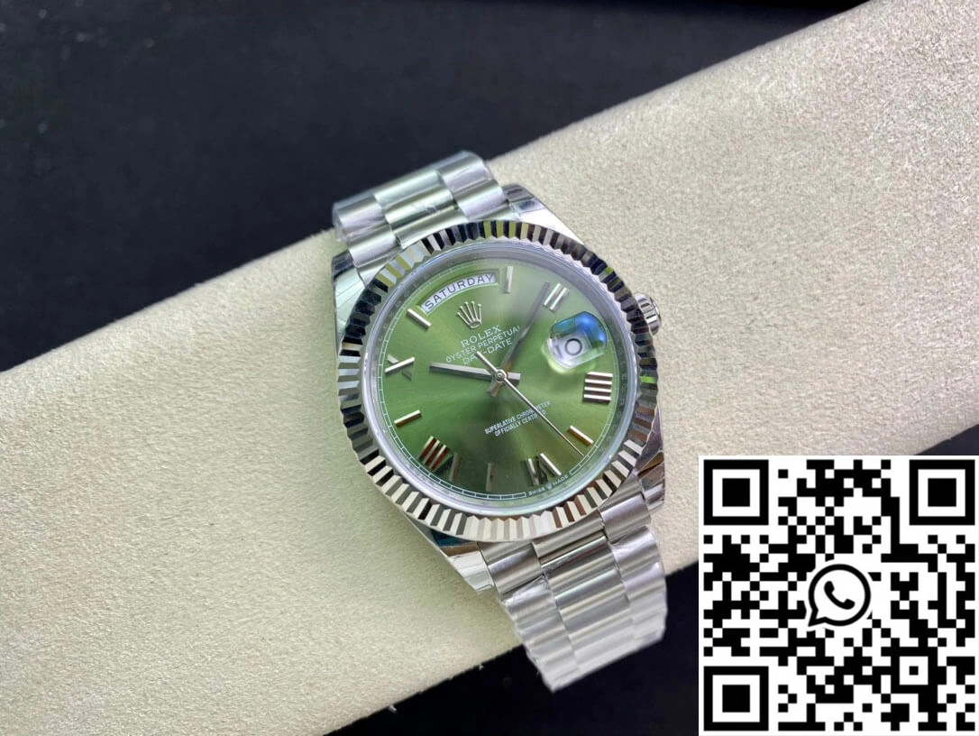 Rolex Day Date M228239-0033 EW Factory Olive Green Dial Contemporary 982
