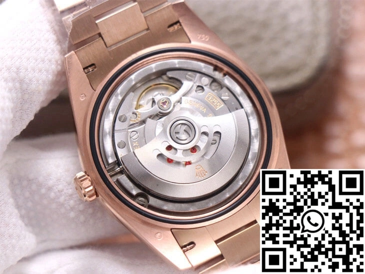 Unique Rolex Day-Date M228345RBR-0006 EW Factory Diamond Chocolate Color Dial 974
