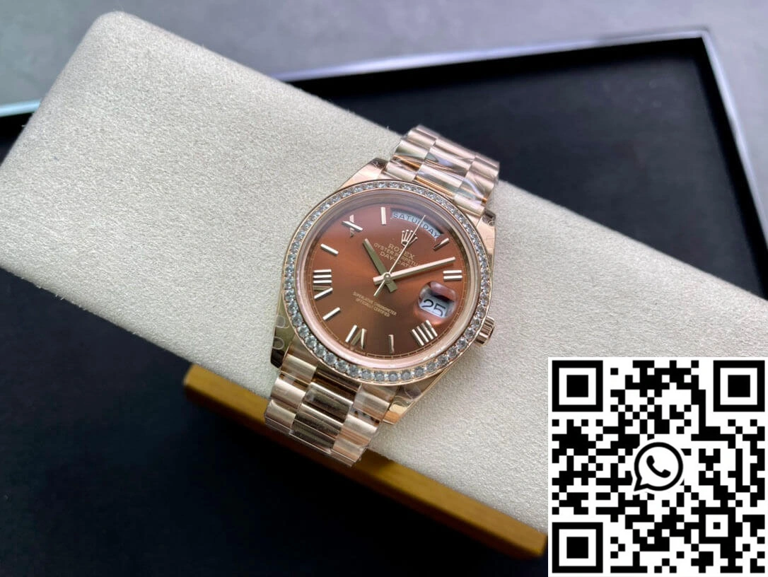 Rolex Day Date M228345RBR-0009 EW Factory Rose Gold EyeCatching 1020