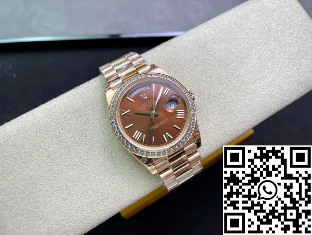 Rolex Day Date M228345RBR-0009 EW Factory Rose Gold EyeCatching 1020