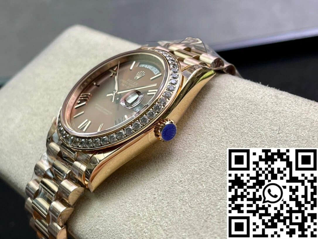 Rolex Day Date M228345RBR-0009 EW Factory Rose Gold EyeCatching 1020