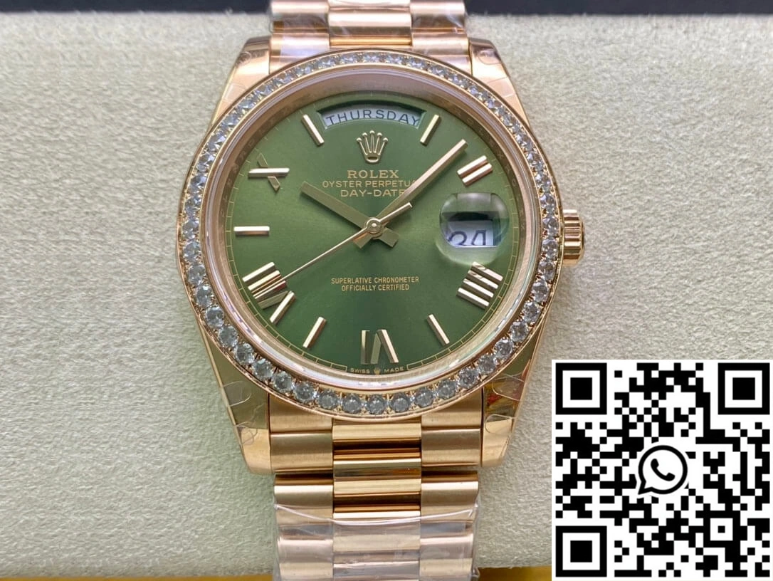 UrbanChic Rolex Day Date M228345RBR-0011 EW Factory Rose Gold 1010