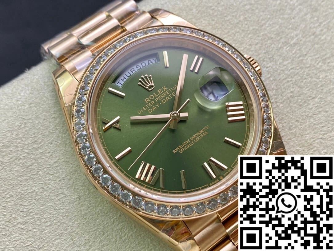 UrbanChic Rolex Day Date M228345RBR-0011 EW Factory Rose Gold 1010