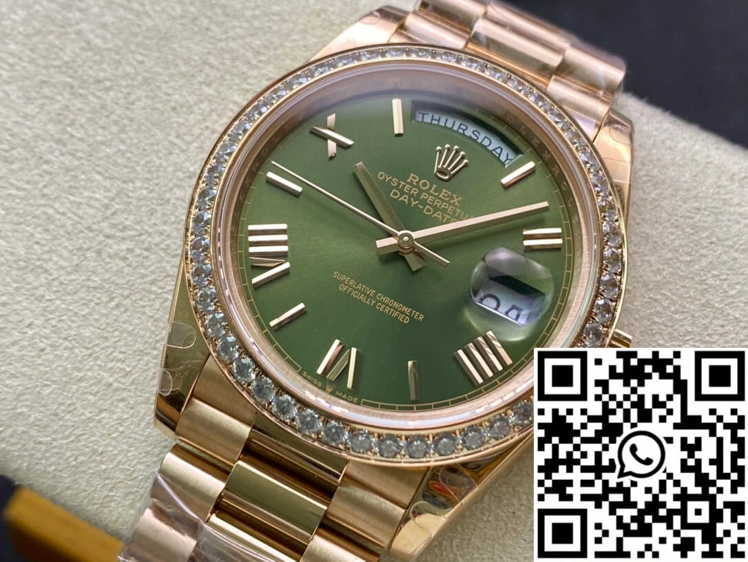 UrbanChic Rolex Day Date M228345RBR-0011 EW Factory Rose Gold 1010