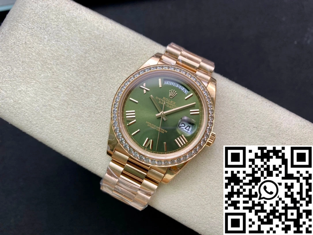 UrbanChic Rolex Day Date M228345RBR-0011 EW Factory Rose Gold 1010
