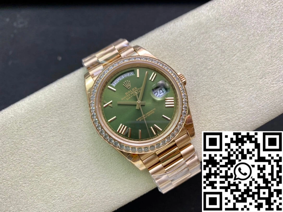 UrbanChic Rolex Day Date M228345RBR-0011 EW Factory Rose Gold 1010