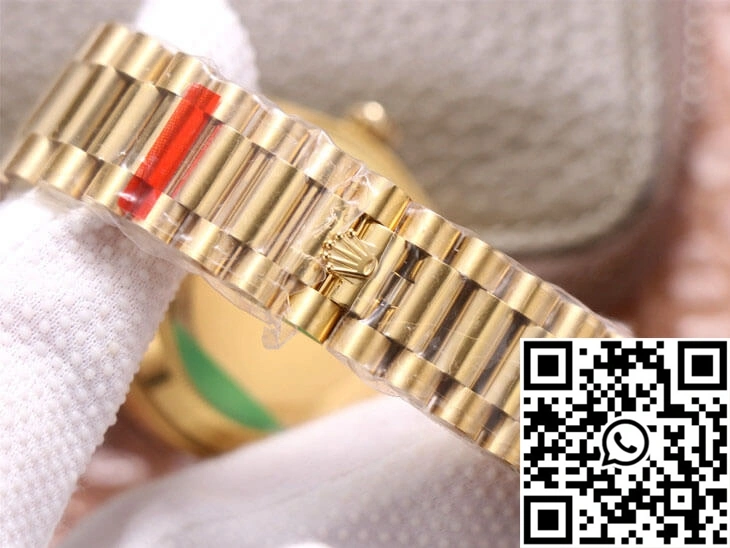 GoodFit Rolex Day-Date M228348RBR-0005 EW Factory Silver Dial 1024