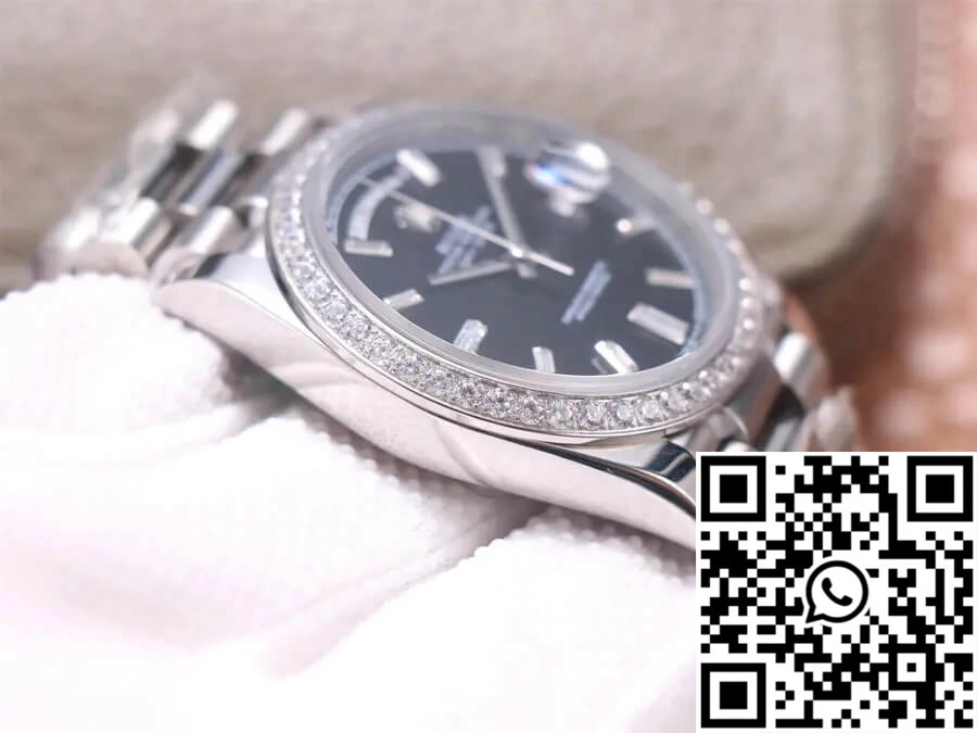 Breathable Rolex Day Date M228349RBR-0003 EW Factory Diamond Dial 954