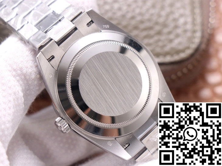 Breathable Rolex Day-Date M228349RBR-0007 EW Factory Silver Dial 984