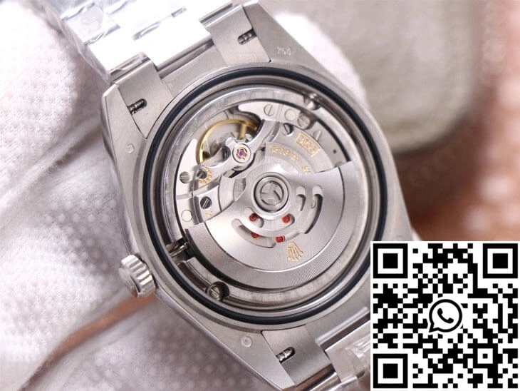 Breathable Rolex Day-Date M228349RBR-0007 EW Factory Silver Dial 984