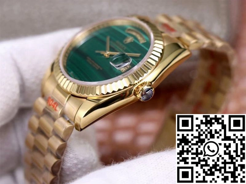 Versatile Rolex Day Date President 18238 Malachite Green Dial 948