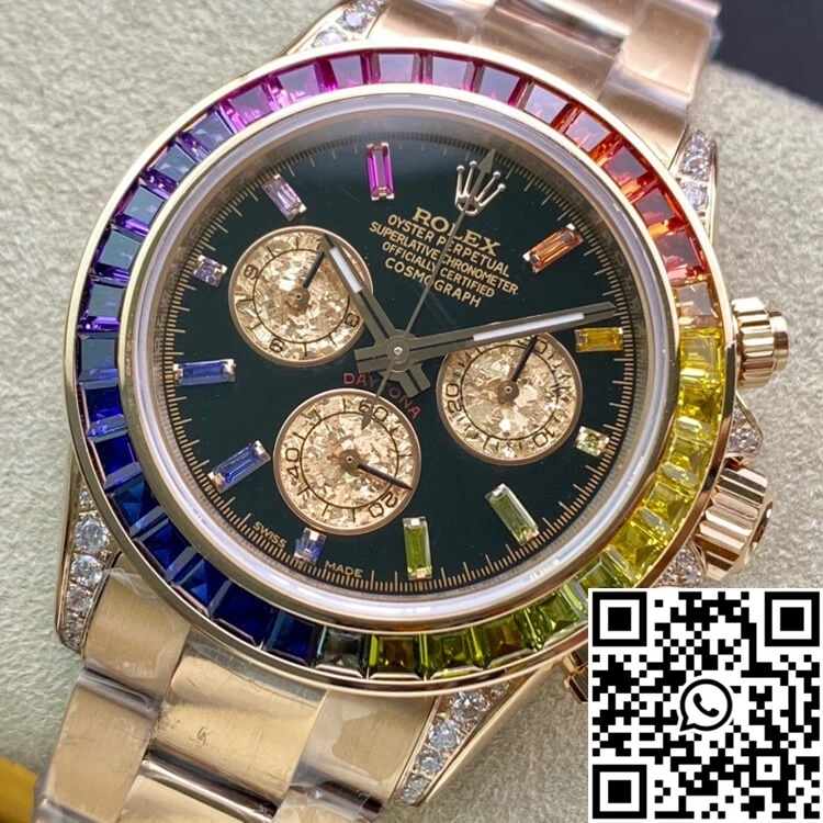WellDesigned Rolex Daytona 116595 RBOW TW Factory Rose Gold 1081