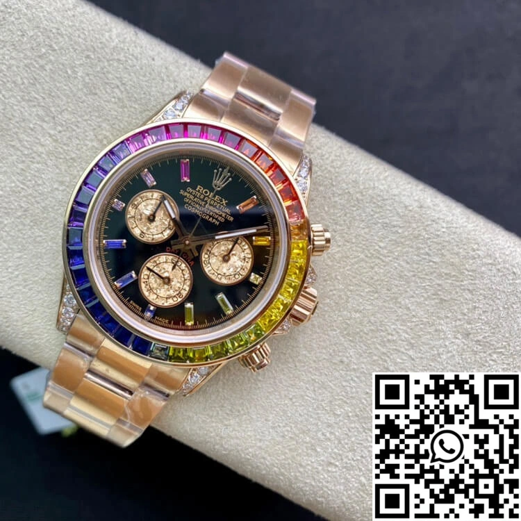 WellDesigned Rolex Daytona 116595 RBOW TW Factory Rose Gold 1081