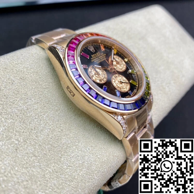 WellDesigned Rolex Daytona 116595 RBOW TW Factory Rose Gold 1081