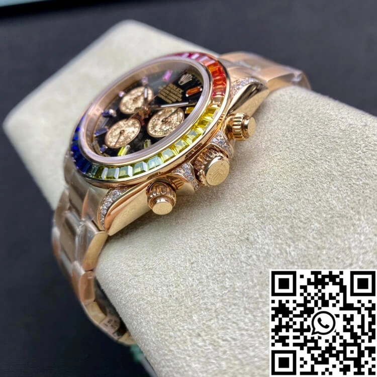 WellDesigned Rolex Daytona 116595 RBOW TW Factory Rose Gold 1081