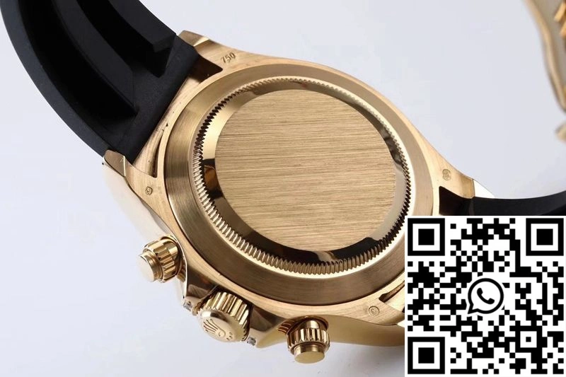 WaterResistant Rolex Daytona 116598RBOW BL Factory Yellow Gold 1069