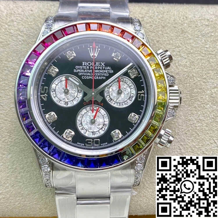 WeatherProof Rolex Daytona 116599 RBOW TW Factory Diamond Dial 1065